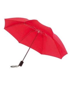Billigt rött mini paraply