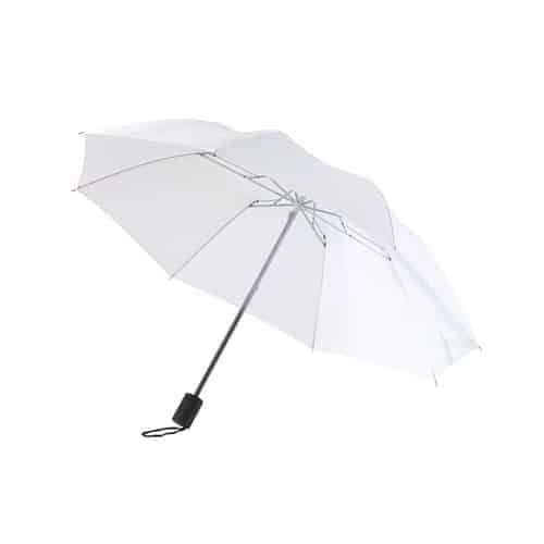 billigt vitt mini paraply