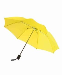 kompakt gult paraply