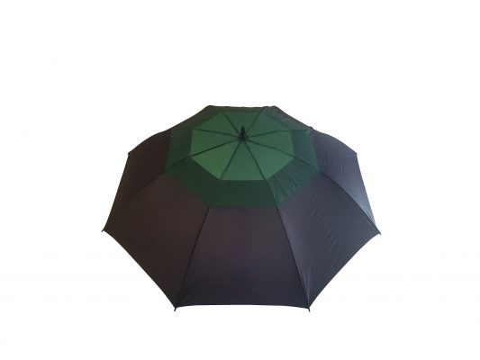 stort grönt paraply