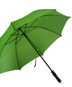 ljusgrönt golfparaplyet