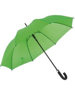 Ljusgrönt paraplyet