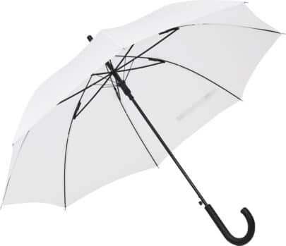 robust hvid paraply Maggie 103 cm klassisk stokparaply