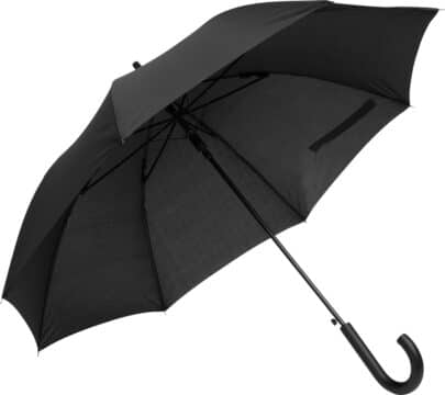 robust sort paraply Maggie 103 cm med automatisk åbning