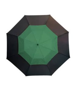 Stort grönt paraply