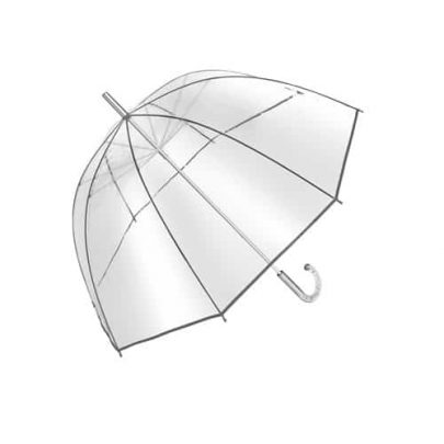 genomskinligt paraply