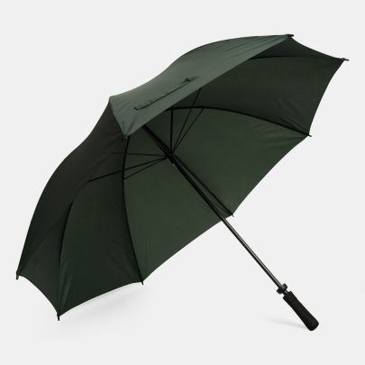 mörkgrönt golfparaply
