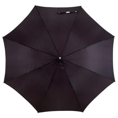 stort svart paraply