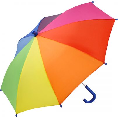 regnbågsfärgat barnparaply