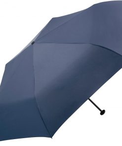 liten navy blått paraply