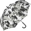 gråa camouflage pinnparaplyet