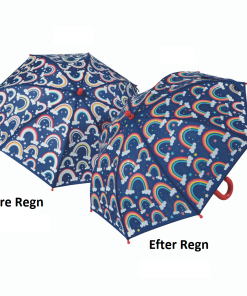 Barn paraply regnbåge