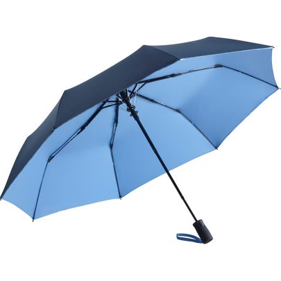 ljusblått paraply