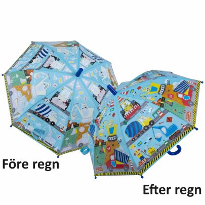 vägarbete barn paraply